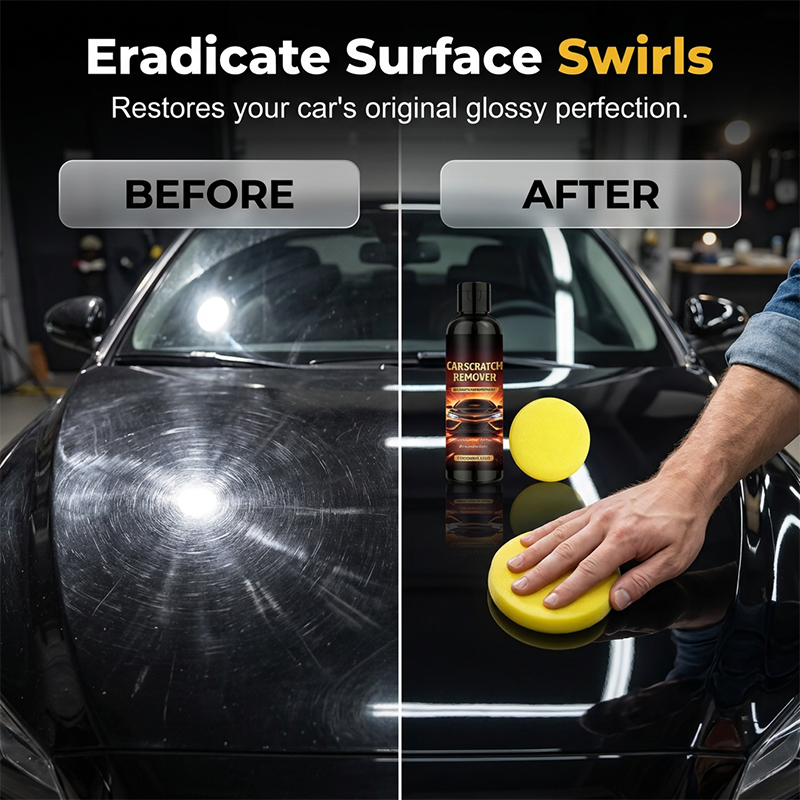 2026 HOT SALE 🔥30K+ SOLD!🔥🚗 Car Scratch Remover – Instant Repair for Surface Scratches & Swirls, One-Step Polishing Formula – Includes Applicator Sponge – DIY Detail Kit