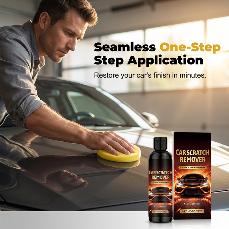 2026 HOT SALE 🔥30K+ SOLD!🔥🚗 Car Scratch Remover – Instant Repair for Surface Scratches & Swirls, One-Step Polishing Formula – Includes Applicator Sponge – DIY Detail Kit