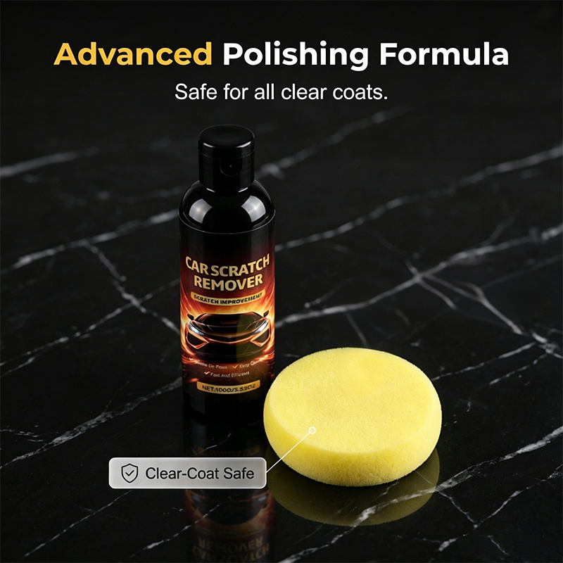 2026 HOT SALE 🔥30K+ SOLD!🔥🚗 Car Scratch Remover – Instant Repair for Surface Scratches & Swirls, One-Step Polishing Formula – Includes Applicator Sponge – DIY Detail Kit