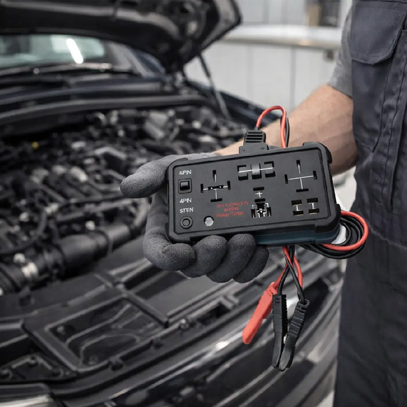 🔧⚡ 12V/24V Automotive Relay Tester – The Ultimate Tool for Car Repairs – Cash on Delivery ✅